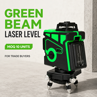 Niveau laser vert, niveau laser à faisceau vert, niveau laser 360°, niveau laser à lignes croisées, niveau laser vert 12 lignes