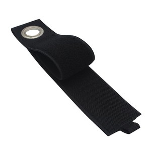 Organizer kabel nilon warna-warni kustom tali dua sisi merekat sendiri kait & <span class=keywords><strong>Loop</strong></span> hitam untuk penyimpanan kabel Velcro tas OPP - Product Image 1