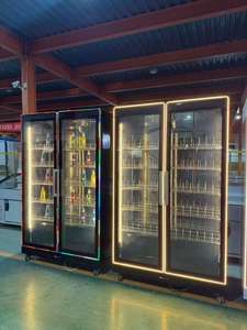 Refrigerador Vertical Comercial con Ventilador Inferior <span class=keywords><strong>para</strong></span> Exhibición de Bebidas en Vidrio - Product Image 4
