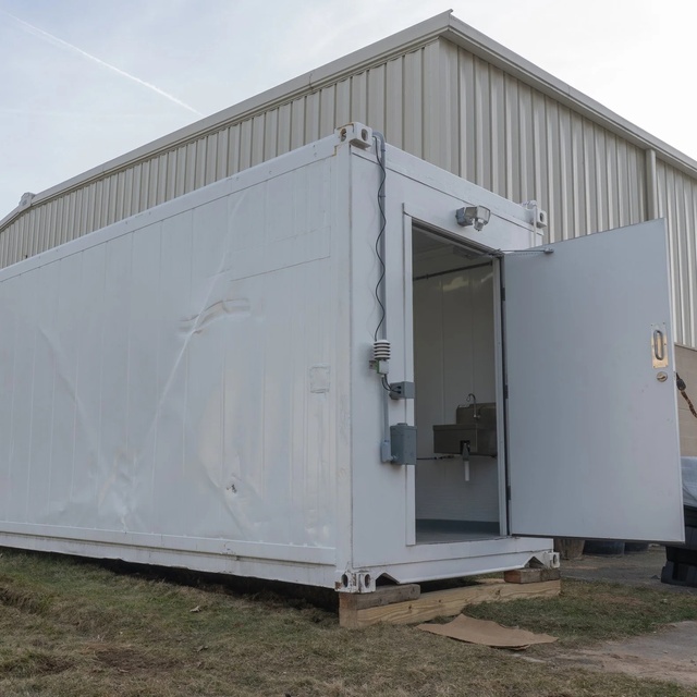 AGG for 40HQ Hydroponic Fodder System with Motor & Pump Stainless Steel Container Farm for Commercial Microgreens&Forage Growth