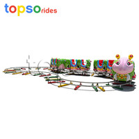Circuit touristique de divertissement en train à vendre pour adultes Train motorisé avec piste dans un parc d'attractions