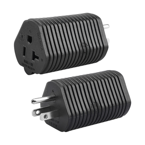 Adaptateur de prise mâle et femelle <span class=keywords><strong>NEMA</strong></span> 5-15P vers <span class=keywords><strong>5-20R</strong></span> RV, adaptateur de prise domestique 15 ampères vers adaptateur d'alimentation CA 20 ampères - Product Image 6