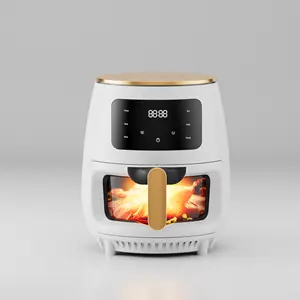 Factory Supplier 220-240V2800W Digital Air Fryer With 4L 5L 6L Large Capacity and 8 Cooking Functions