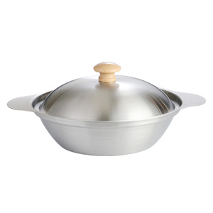 Sengoku Stainless Steel Pot 3.1-4L Double Handles Non-Stick For Cooking - Product Image 2