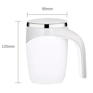 Hot bán tùy chỉnh Tự Khuấy cup sạc USB tự động từ Mug với Handgrip cho quà tặng khuyến mãi