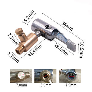 Adaptateur de buse de pompe en métal Kangalu pour vélo et voiture, connecteur rapide pour pneus gonflables, facile à utiliser, garantie 1 an - Product Image 5