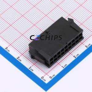 ZX-MX3.0-2-9P-HMJK Housing (Wire-to-Board / Wire-to-Wire) P=3mm Connector 2x9P 3mm Micro-Fit (MX 3.0) 3mm - Product Image 1