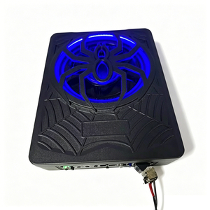 10 pouces 1200W <span class=keywords><strong>voiture</strong></span> Audio haute puissance <span class=keywords><strong>voiture</strong></span> sous siège Subwoofer haut-parleur Ultra-mince stéréo <span class=keywords><strong>actif</strong></span> Subwoofer avec lumières LED - Product Image 3