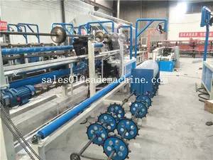 Wire Making Machine Fully Automatic Weaving Wire Mesh Chain Link Fence Making Machine On Sale