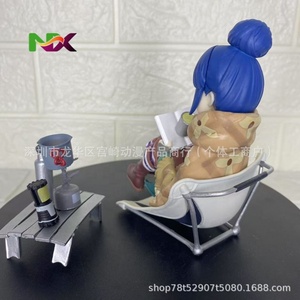Figurine de luxe <span class=keywords><strong>Yuru</strong></span> Camp Shima Rin, statue d'anime, modèle de camping en plein air, objet de collection, décoration de bureau - Product Image 4