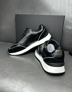 Fabrication de chaussures sur mesure de marques de luxe, chaussures en cuir pour hommes, baskets décontractées de luxe pour hommes, chaussures plates tendance - Product Image 4