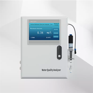 Medidor de Cloro Residual en Línea para Piscinas Industriales, Monitor y Controlador con Sonda - Product Image 1
