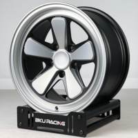 Jantes Bku forgées 5x130 pour Porsche 911 964 996 993 997 Macan Cayenne 955 958 17 18 19 pouces, jantes en alliage T6 à deux tons 8-13J