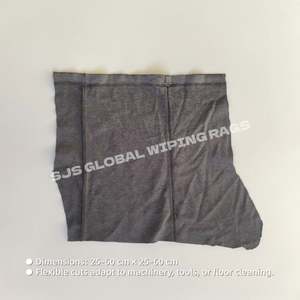 Trapos de limpieza de algodón 100% reciclado sin estampado, de colores, de forro polar, tipo sudadera, para limpieza. - Product Image 3