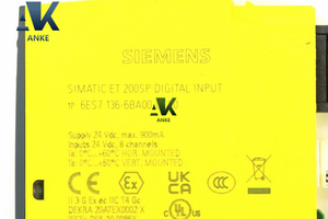 6ES7136-6BA00-0CA0 โมดูลอิเล็กทรอนิกส์ Siemens SIMATIC DP สําหรับ ET 200SP - Product Image 5