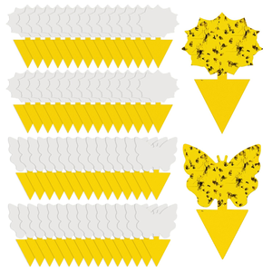 Pièges à mouches des fruits personnalisés avec des plaques adhésives puissantes pour capturer les ravageurs - Product Image 1