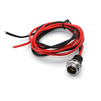 Câble étanche OEM ip68 ip67, connecteur étanche Amphenol avec câble
