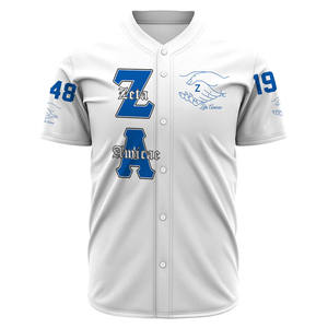 Nieuwe Voorraad Aankomst Mannelijk Shirt Honkbal Uniform Zeta Amicae Honkbal Truien Print Op Aanvraag Atletische Fitness Korte Mouw Jersey - Product Image 2