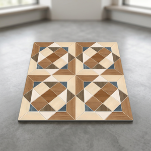 China Supplier Heavy Duty Ceramic Porcelain 400x400mm Outdoor Parking Floor Tiles Factory Price From Indian Manufacturer - Product Image 1