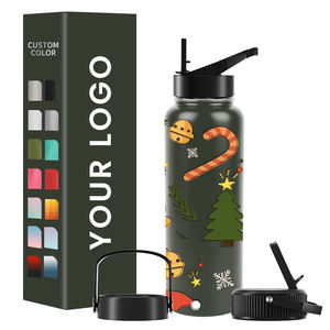 Botella de Agua Deportiva de Acero Inoxidable 316 de 3 Galones, 500 ml, 750 ml, 1 L, 35 oz para Botellas de Agua de Acero Inoxidable - Product Image 5