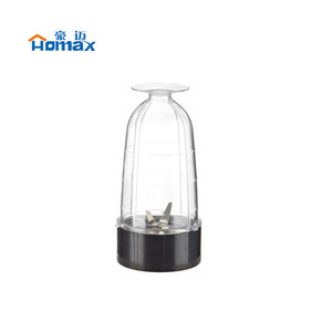Homax Multi Function Food Processor 48x15.5x25cm Electric Juicer Blender Meat Grinder Soy Milk Maker Black Silver - Product Image 2