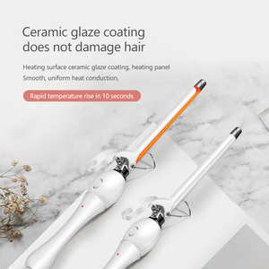 Ensemble de bigoudis professionnels AINI, bigoudis longs, bigoudis profonds en U, bigoudis électriques portables, <span class=keywords><strong>fer</strong></span> à friser pour cheveux ondulés de 9 mm - Product Image 5