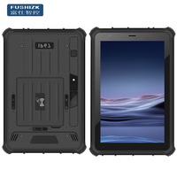 Tablette Android 16 robuste de 8 pouces pour véhicule, 4G Wi-Fi NFC, port RJ45, terminal RTK haute précision, nouvelle entrée large tension, système de bus