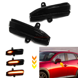 2 cái Led năng động Side gương chỉ số lần lượt tín hiệu ánh sáng đèn cho Mazda CX-3 2016-2018 CX-4 CX-5 - Product Image 1