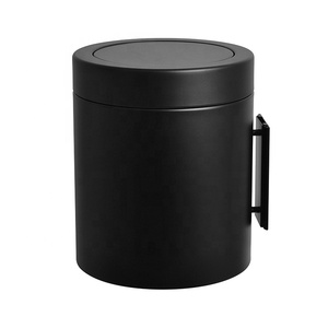 אור יוקרה זבל זבל פח אשפה יכול אשפה יכול לאשפה יכול להתנדנד כיסוי פח אשפה עפיף - Product Image 3