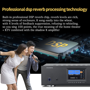<span class=keywords><strong>Amplificador</strong></span> de Potencia para Sistemas de Cine en Casa <span class=keywords><strong>7.1</strong></span> Receptor de Audio <span class=keywords><strong>AV</strong></span> Digital DTS HD 3D/8K para KTV y Karaoke - Product Image 6