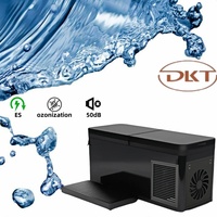 Motor pompa peralatan pertukaran panas kulkas akrilik, daya opsional 220V untuk Plunge air dingin