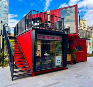 Container Modulari Espandibili in Acciaio Prefabbricato da 40 Piedi, Design Traspirante, Case Container Moderne per Hotel, Uffici, Dormitori - Product Image 5