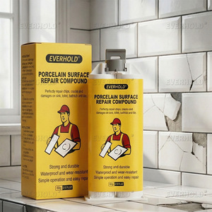 Kit <span class=keywords><strong>de</strong></span> Reparación <span class=keywords><strong>de</strong></span> Azulejos y Granito con Resina Epoxi para Desportilladuras, Abolladuras, Grietas, Agujeros, Rayones, Bordes y Esquinas Rotos - Uso en Construcción - Product Image 3
