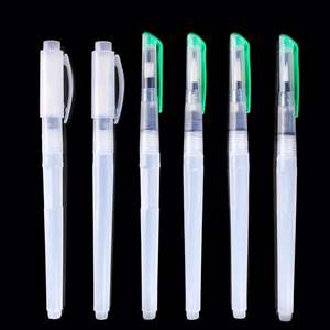 <b>Water</b> Color Calligraphy Travel Brush <b>Pen</b> Set Multi-Tip Nylon Hair S/M/L Handles for Watercolor Painting Watercolor - Product Image 3