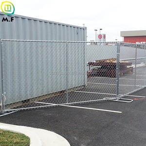 Recinzione Temporanea Rimovibile in Acciaio 6x12ft Personalizzata Pannelli di Recinzione a Catena Metallica Cancello di Sicurezza per Vialetti - Product Image 5