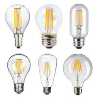 Ampoule LED à filament A60 C35 G95 G125 ST64 de haute qualité avec boîtier en verre, 24V, dimmable, pour maison intelligente KNX DALI LOXONE PWM CASAMBI