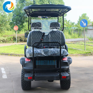CE认证合法上路4人座电动越野高尔夫球车。适用于高尔夫球场、俱乐部和城市购物。 - Product Image 5