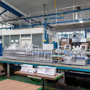 Machine à serviettes humides spécialisée pour hôtels, produit des serviettes compressées désinfectées à haute température, équipement de fabrication de lingettes humides - Product Image 1