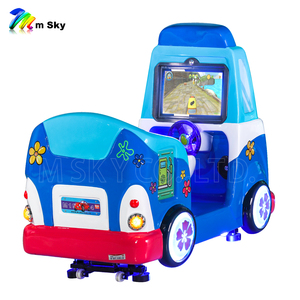 Manège pour enfants à monnayeur, mini-<span class=keywords><strong>bus</strong></span>, 2 joueurs, machine de jeu d'intérieur pour enfants, 140W, écran LCD 42 pouces, certifié CE, M SKY - Product Image 4