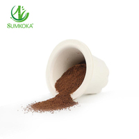 SUMKOKA Capsules de café biodégradables en bagasse de canne à sucre, personnalisables et vides, pour une infusion écologique