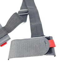 Sangle de ski réglable double face en nylon – Marque Jane Coo, durable et légère, avec logo personnalisé, bande auto-agrippante robuste pour sacs et bâtons de ski
