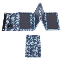 Panneau solaire flexible JFY 10W pliable portable avec ceinture, efficacité de 22,1 %