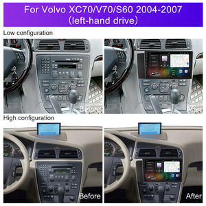 Uis 7870แอนดรอยด์14เครื่องเล่นวิทยุรถยนต์, XC70 V70 <span class=keywords><strong>S60</strong></span> 2004-2007 OLED 2K นำทาง GPS หน้าจอไร้สาย CarPlay DSP - Product Image 3