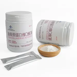 Cá tự nhiên gelatin Protein bổ sung sức khỏe dinh dưỡng của phụ nữ bột