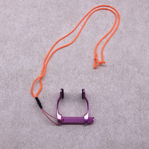 Pinces à nez confortables en alliage d'aluminium en silicone de style rond d'apnée - Product Image 5