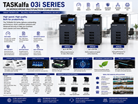 Copiadora Multifuncional TASKalfa 4003i 5003i 6003i A3 Blanco y Negro, Reacondicionada, Usada, Impresora, Escáner, Dúplex, Red, MFP