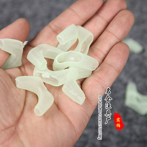 Fishing <b>Rod</b> Holder Glow In Dark Cover Green <b>Plastic</b> Soft Material For Fishing Tackle - Product Image 1