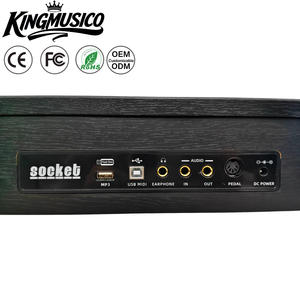 <span class=keywords><strong>Piano</strong></span> Digital <span class=keywords><strong>de</strong></span> 88 Teclas con Sensibilidad a la Velocidad, 128 Polifonías, USB MIDI, Dos Conectores para Auriculares, Teclado <span class=keywords><strong>de</strong></span> 800 Tonos - Product Image 5