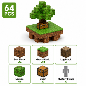 Set di Blocchi Magnetici Quadrati a Tema Foresta in Plastica, Certificati EN71, Giocattoli Educativi per Bambini, Vendita all'Ingrosso - Product Image 3