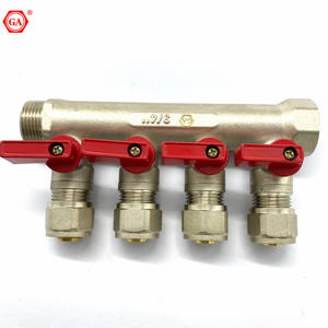 GA-3815マニホールドボールバルブ真ちゅう継手3/4M * 16*3/4F - Product Image 4